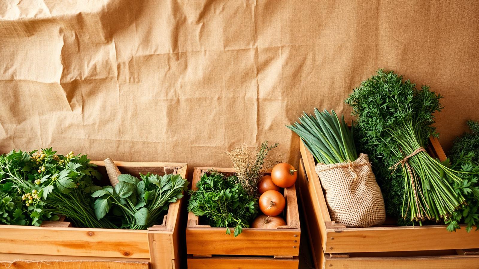 Råvaror på farmers market
